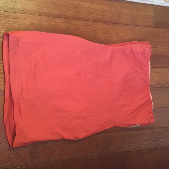 Nikibiki orange beaded tube dress. - Picture 2 of 8